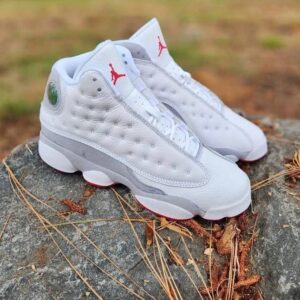 Air Jordan 13-AJ13 GS – White/Grey/Red