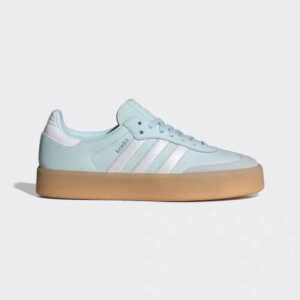 Adidas Samba-Silver Blue