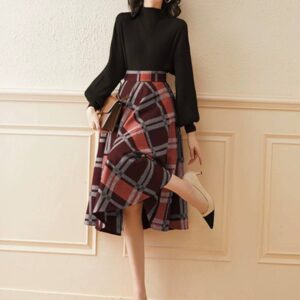 Retro Charm Dress Set