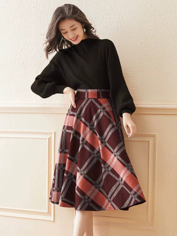 Retro Charm Dress Set - Image 5