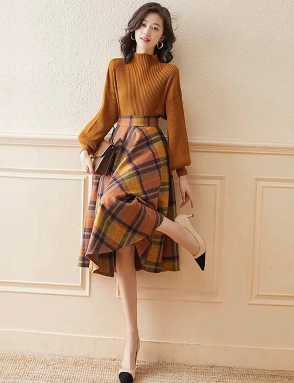 Retro Charm Dress Set - Image 8